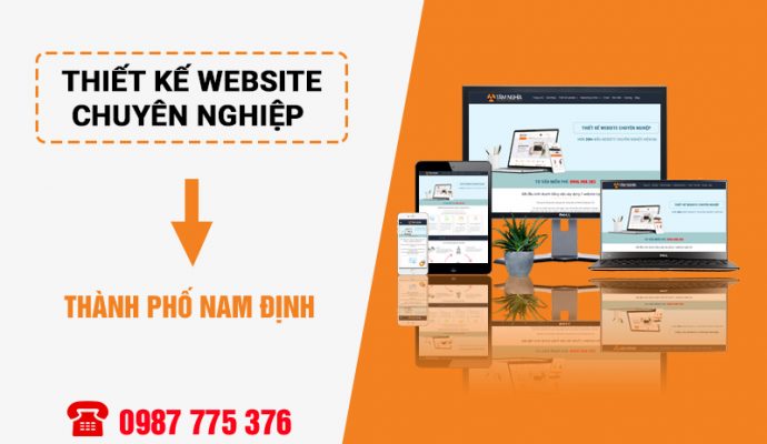 Địa chỉ thiết kế website chuyên nghiệp tại Nam Định