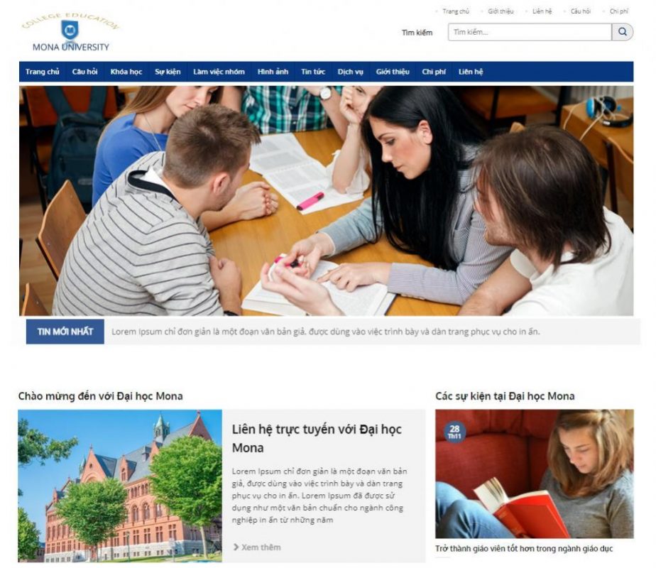 Công ty làm website giáo dục tại Nam Định