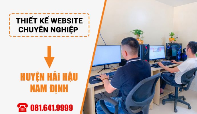 Thiết kế web tại Hải Hậu Nam Định