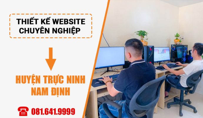 Thiết kế website tại huyện Trực Ninh Nam Định